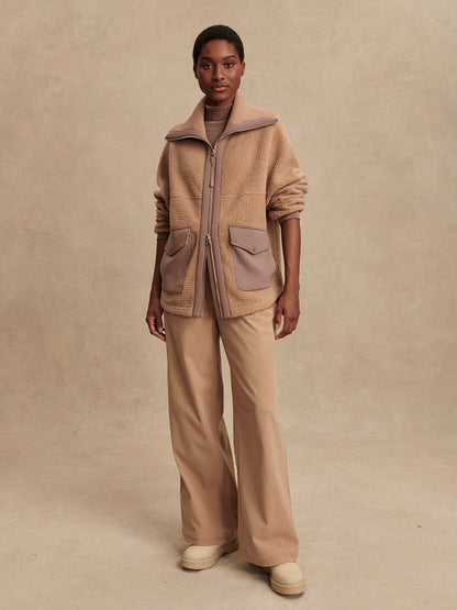 Eleanor Patch Pocket Fleece