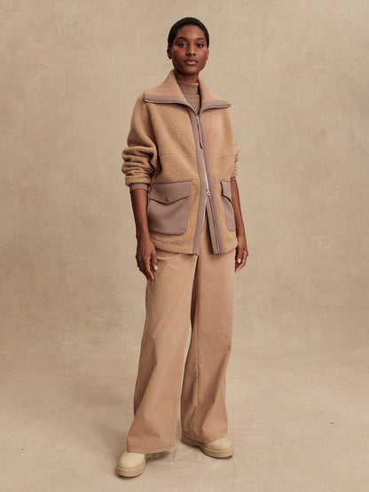 Eleanor Patch Pocket Fleece