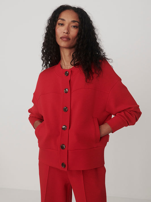 Olwen Button Front Sweat