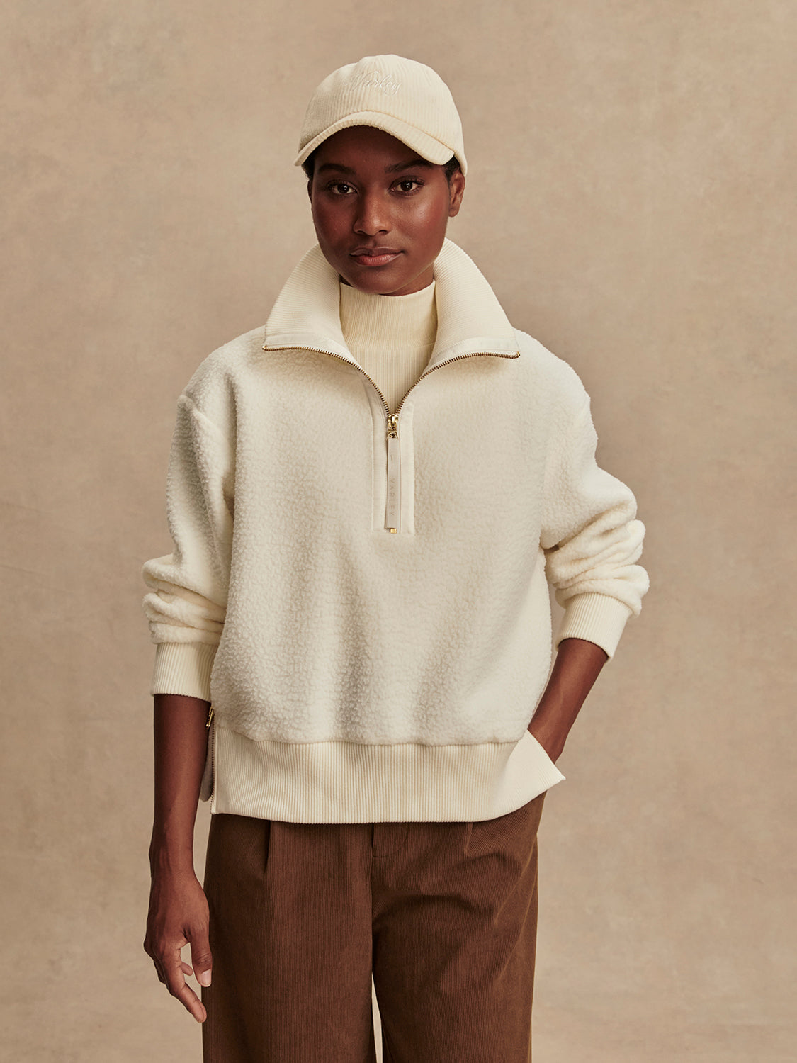 Roselle Half Zip Fleece