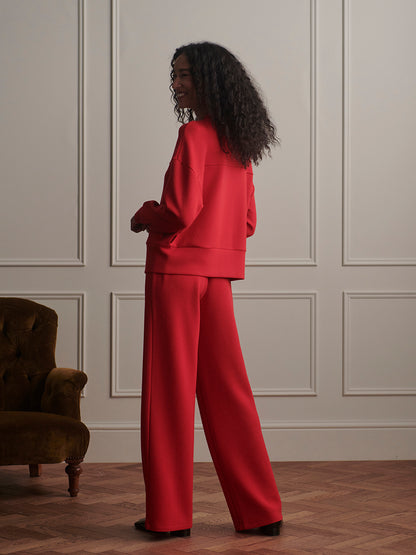 Olwen Button Front Sweat