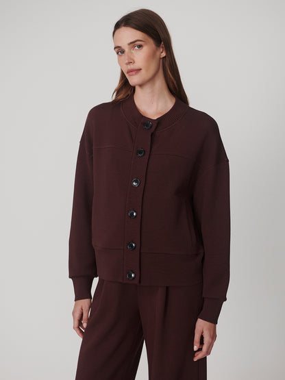 Olwen Button Front Sweat