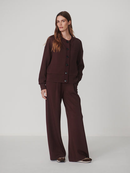 Olwen Button Front Sweat