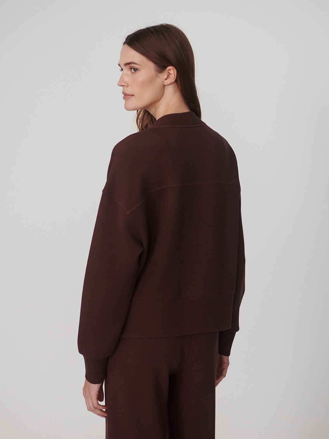 Olwen Button Front Sweat