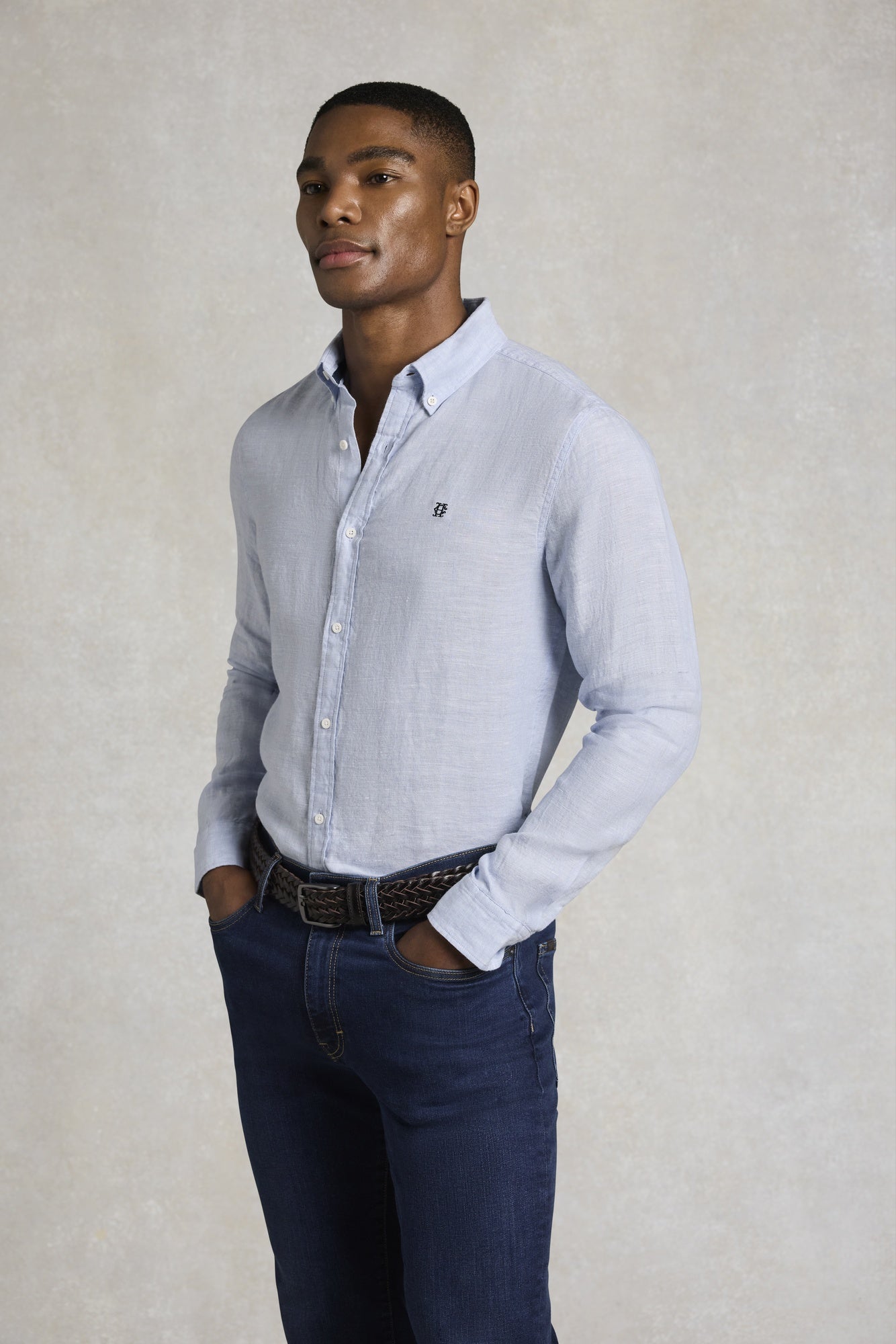Regular Fit Linen Shirt