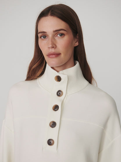 Bronya Button Placket Sweat
