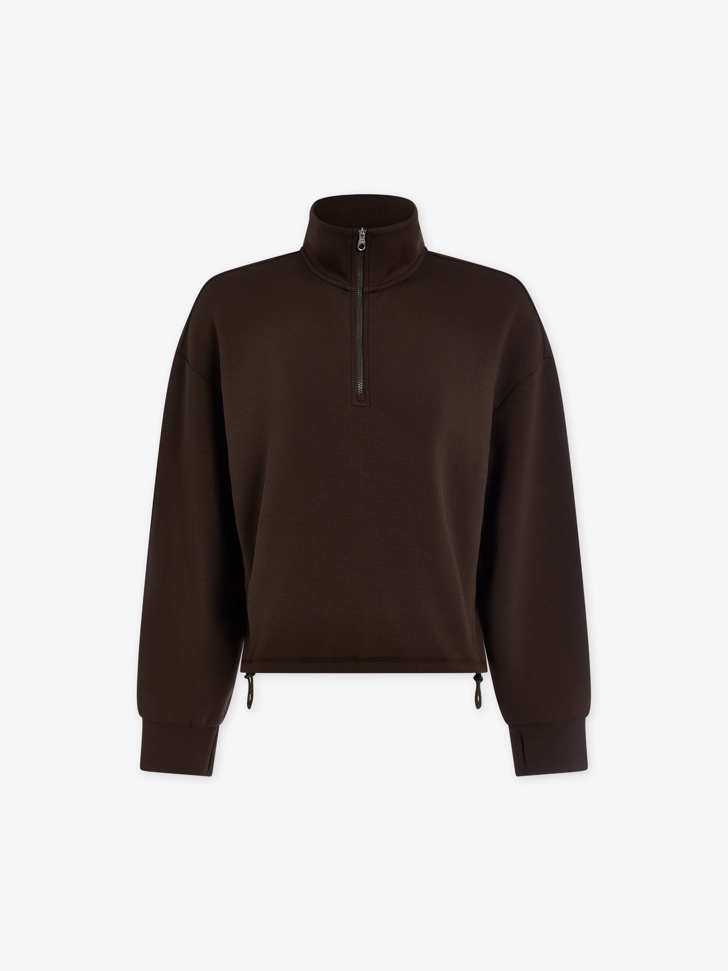 Sian Cropped Half Zip Midlayer