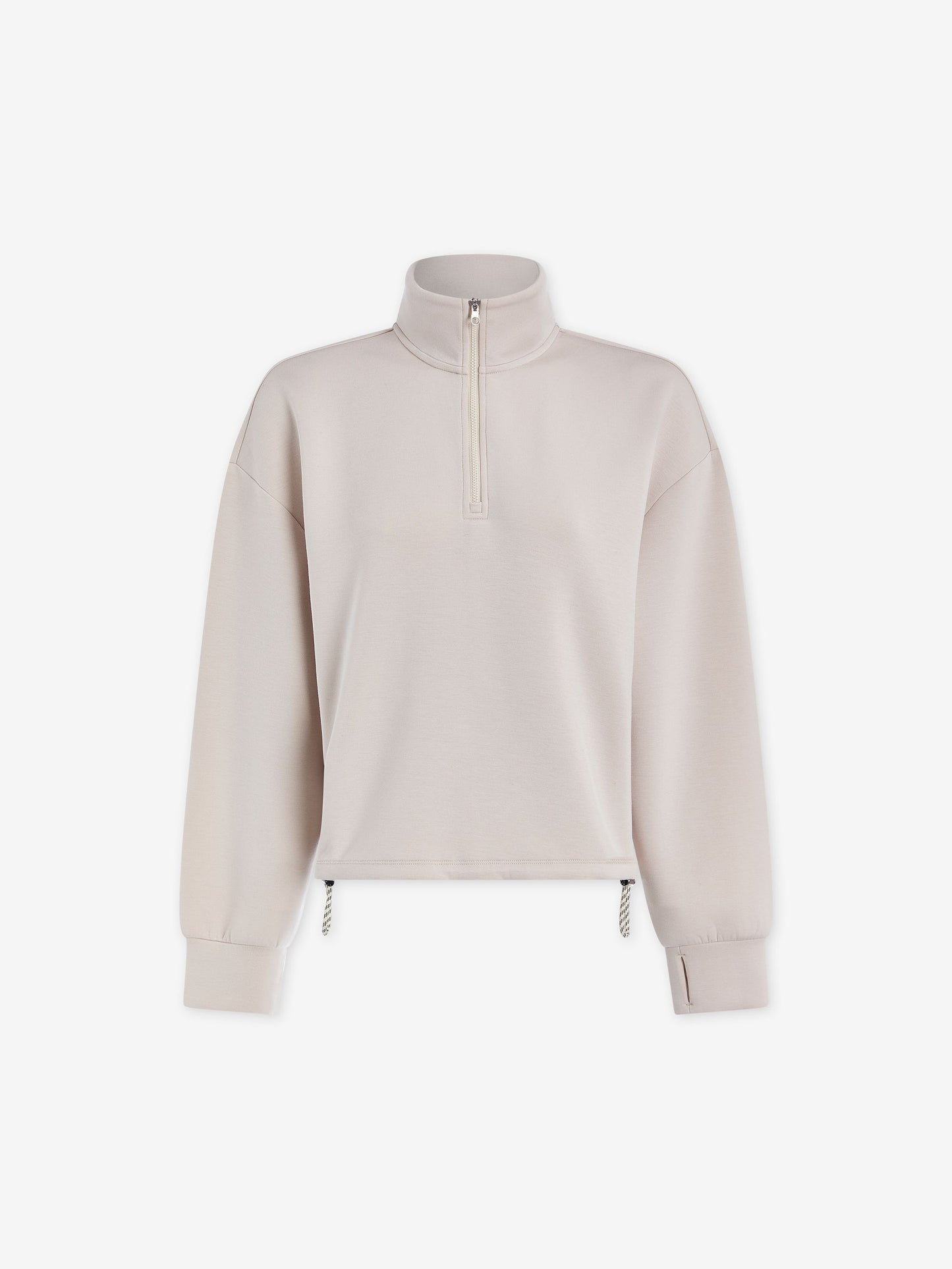 Sian Cropped Half Zip Midlayer