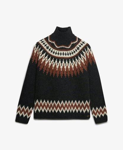 Fairisle High Neck Jumper