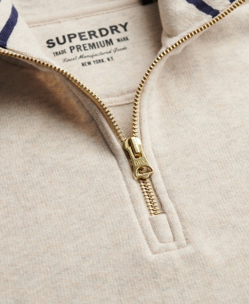 Monogram Half Zip Sweat