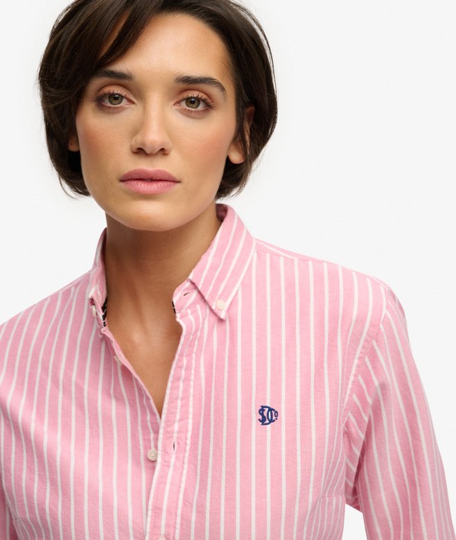 Slim Oxford Button Down Long Sleeve Shirt