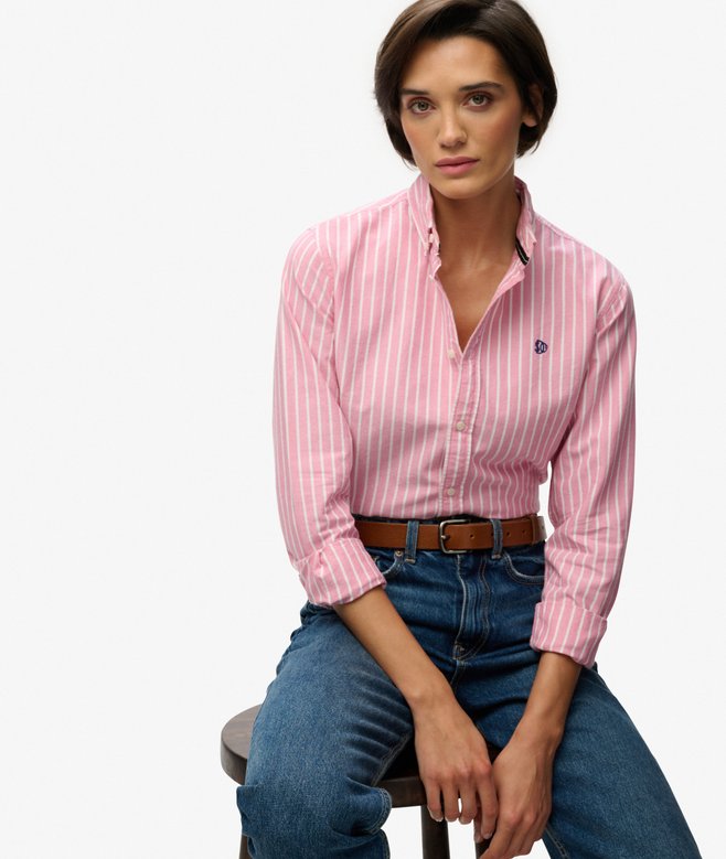 Slim Oxford Button Down Long Sleeve Shirt