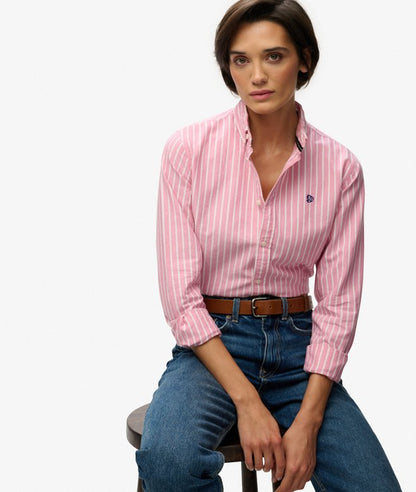 Slim Oxford Button Down Long Sleeve Shirt