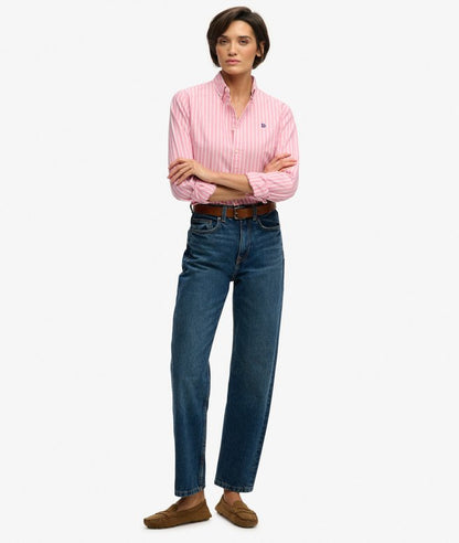 Slim Oxford Button Down Long Sleeve Shirt