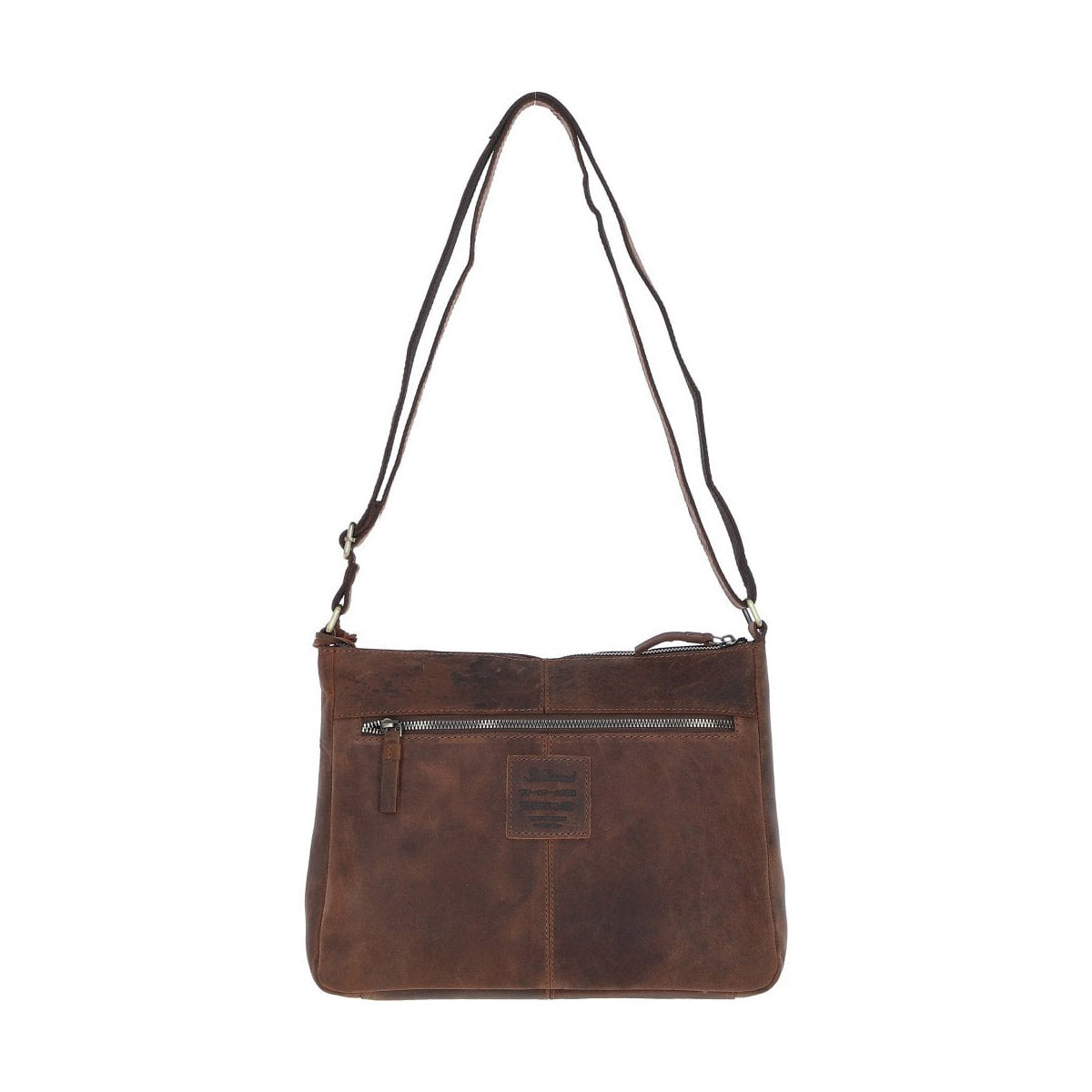 Vintage Ashwood Leather Handbag Mud/brown: Bewdley