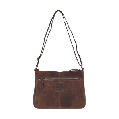 Vintage Ashwood Leather Handbag Mud/brown: Bewdley