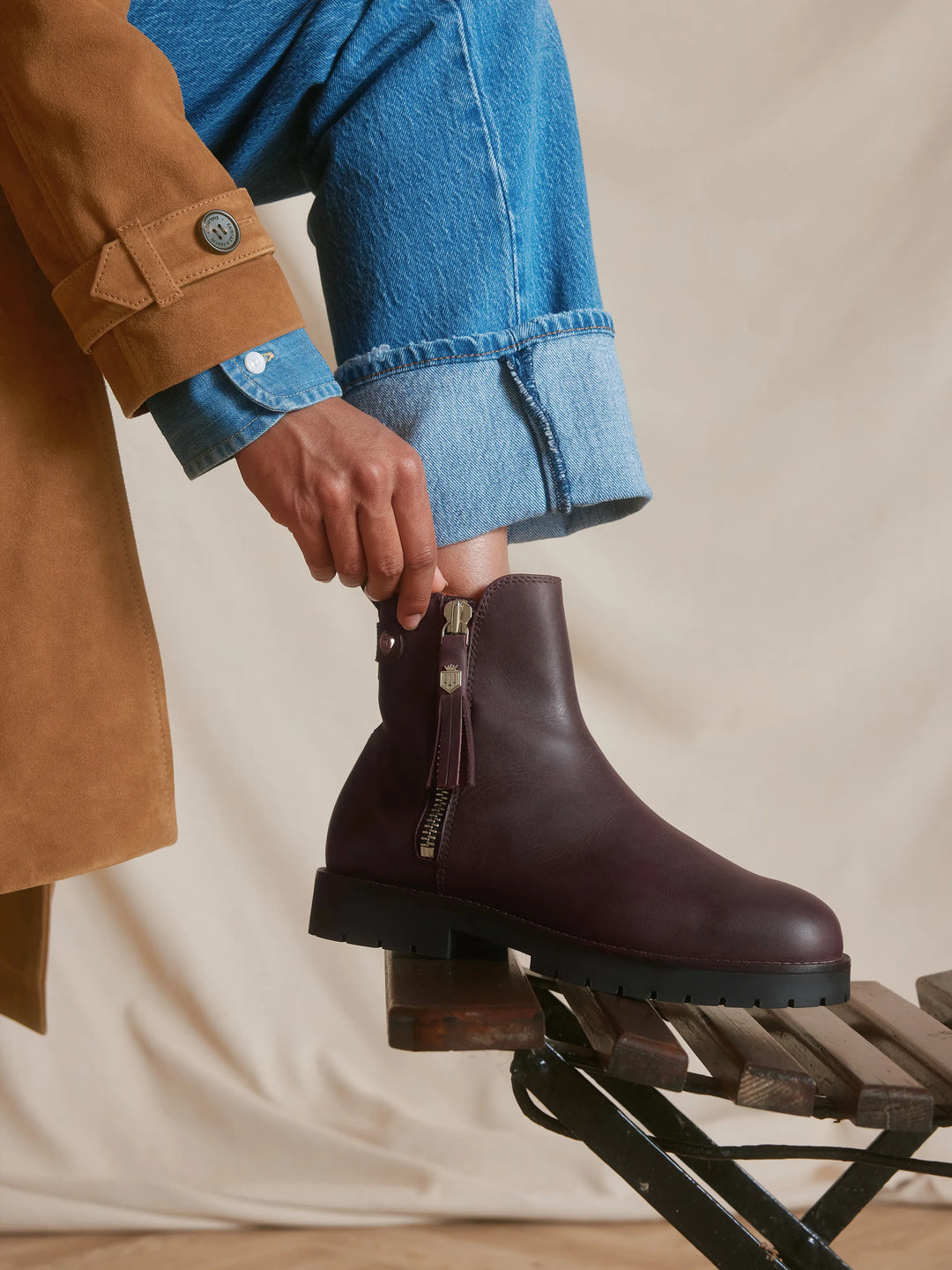 Oakham Waterproof Ankle Boot Leather