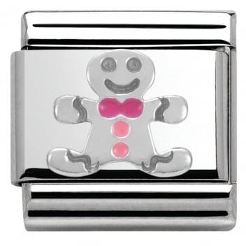 Composable Classic Link Christmas Gingerbread Man (330204/09)