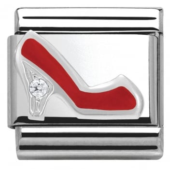 Composable Classics Symbols  Cubic Zirconia  (Red Stiletto)