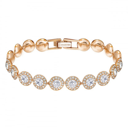 Rose Gold and Crystal Angelic Bracelet