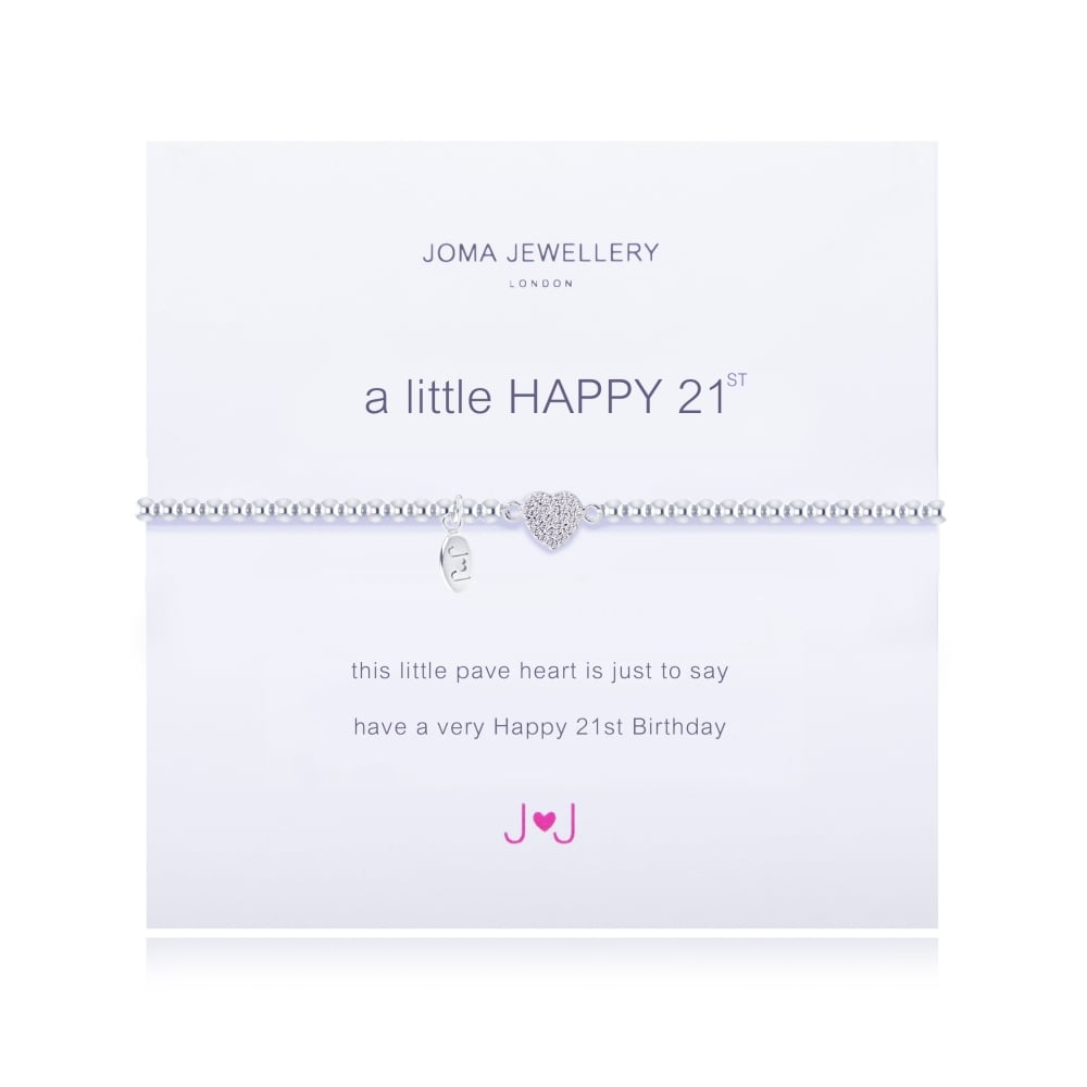 A Little Happy 21st Bracelet