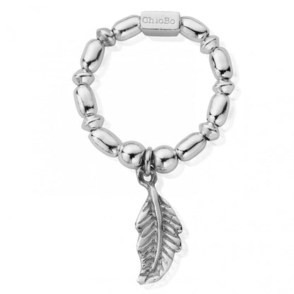 Mini Rice Feather Ring