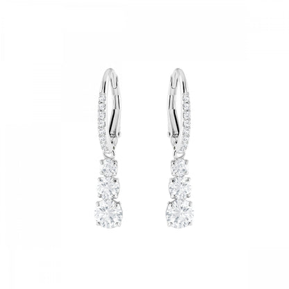 Attract Trilogy Round Pierced Earrings