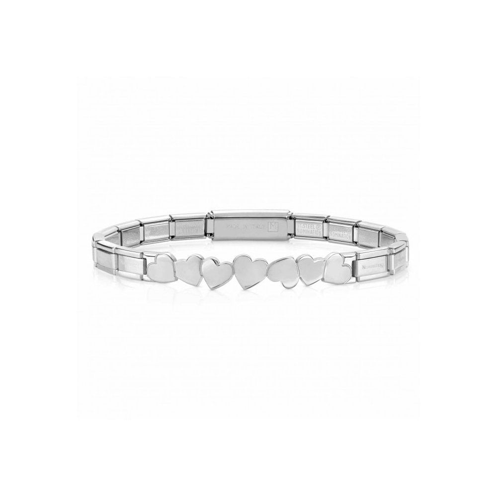 Trendsetter Bracelets In Steel With Infinity (004_Heart)