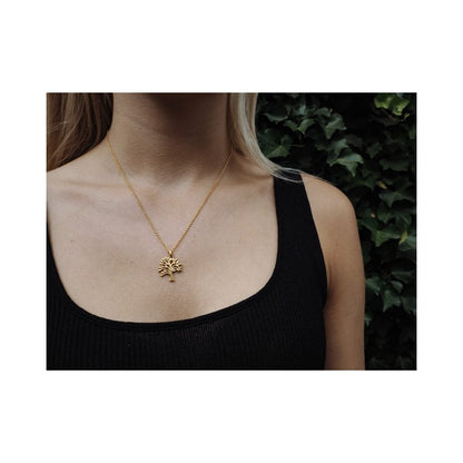 Tree Of Life Gold Necklace