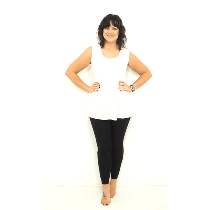 Elta Woven Sleeveless Top