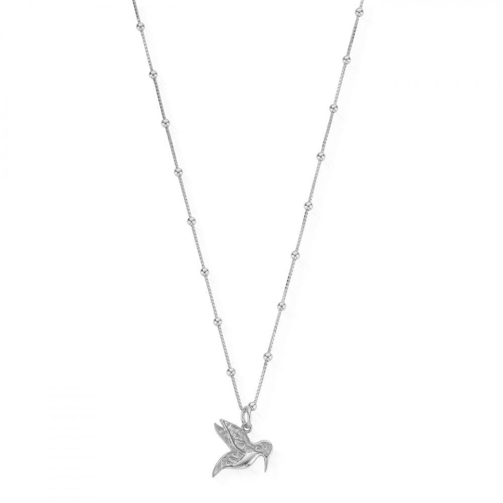 Newbie Necklace with Humming Bird Pendant
