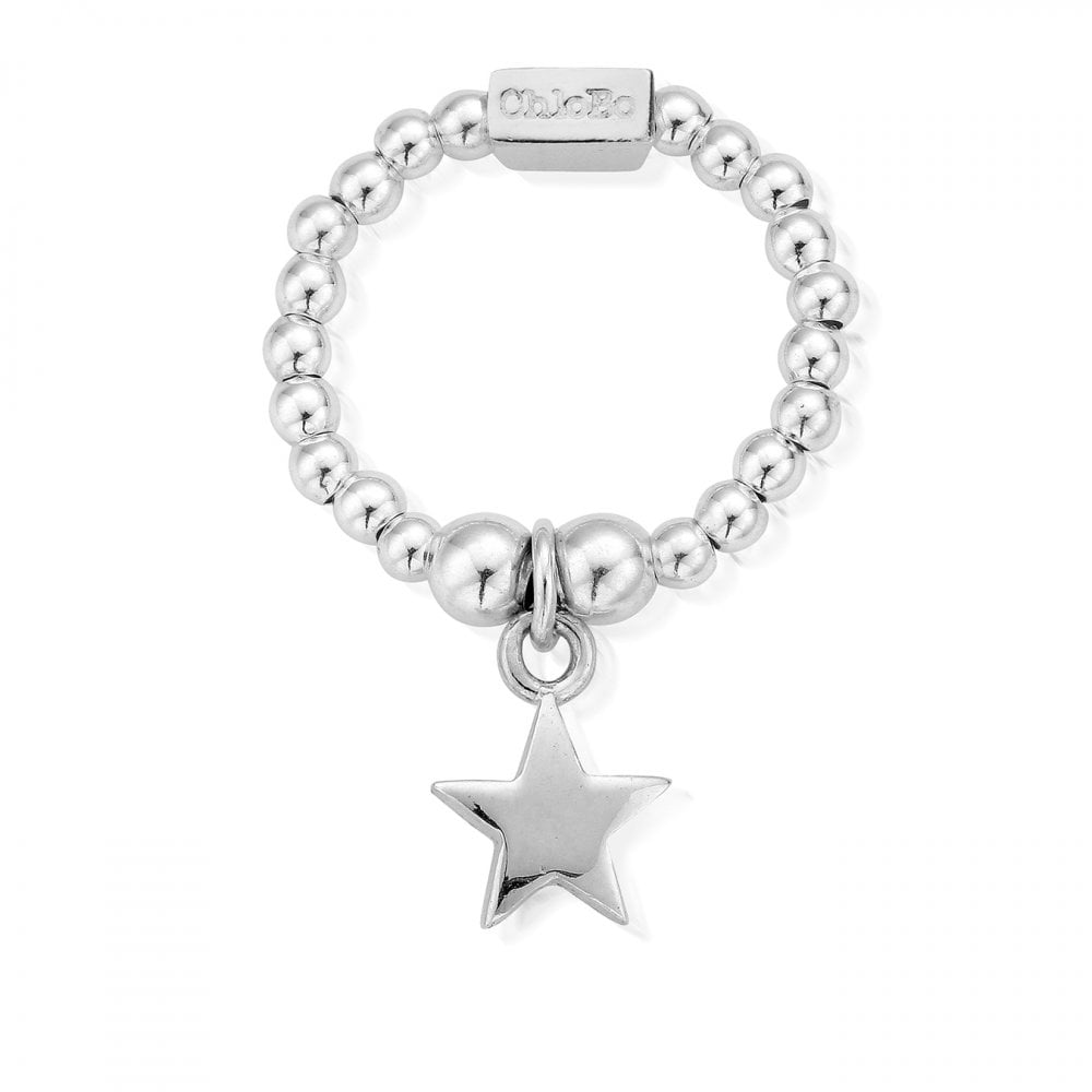 Medium Mini Star Ring