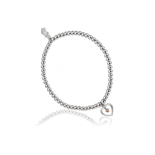 Tree of Life Sterling Silver Heart Affinity Bracelet