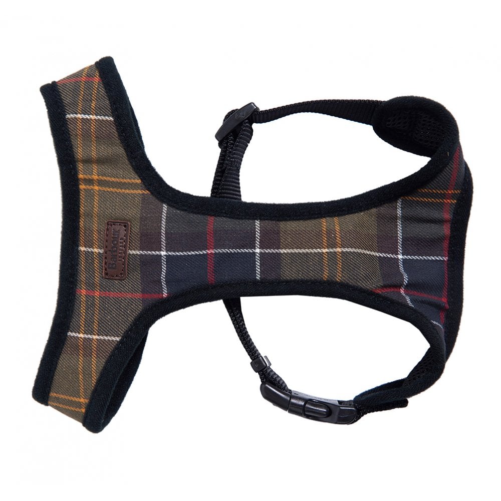 Barbour Tartan Dog Harness