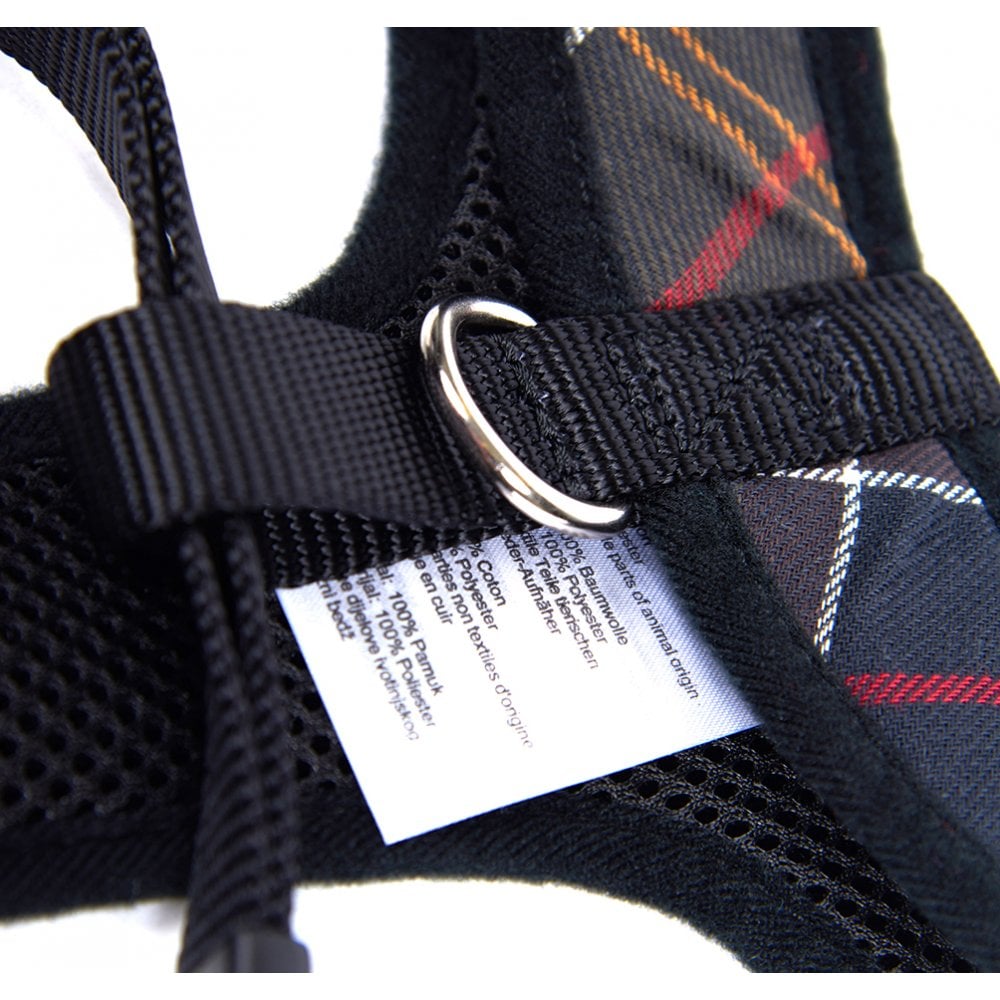 Barbour Tartan Dog Harness