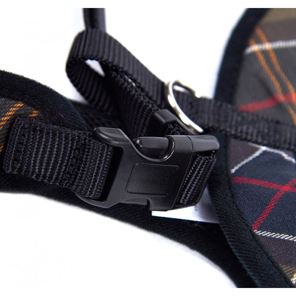 Barbour Tartan Dog Harness