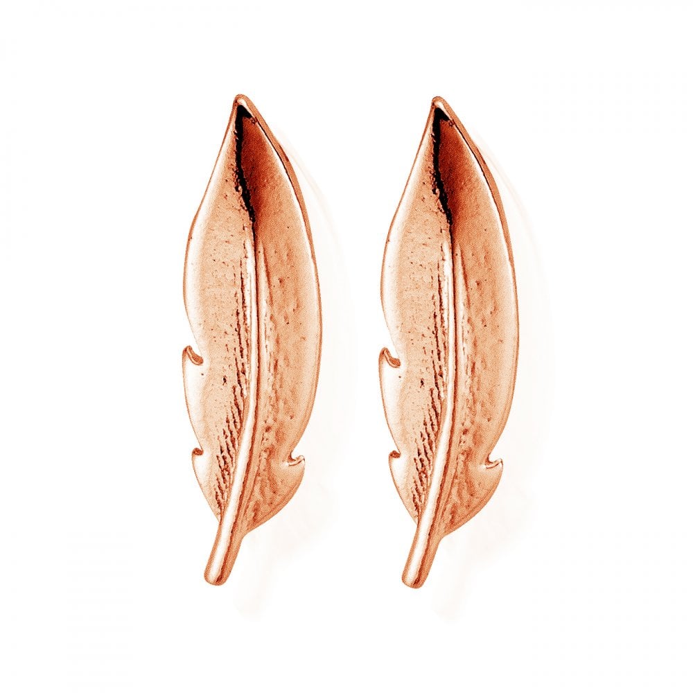 Cuff Feather Earrings