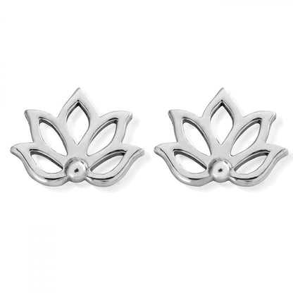 Stud Lotus Earrings