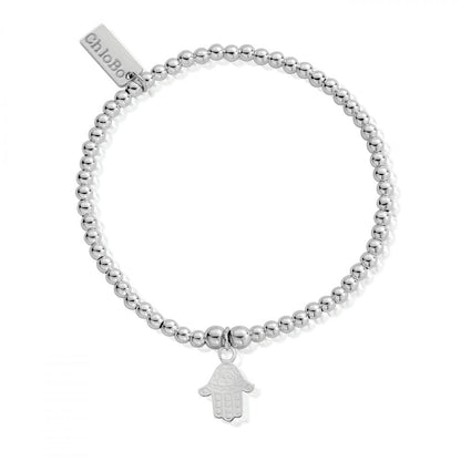 Cute Charm Decorated Hamsa Hand Bracelet