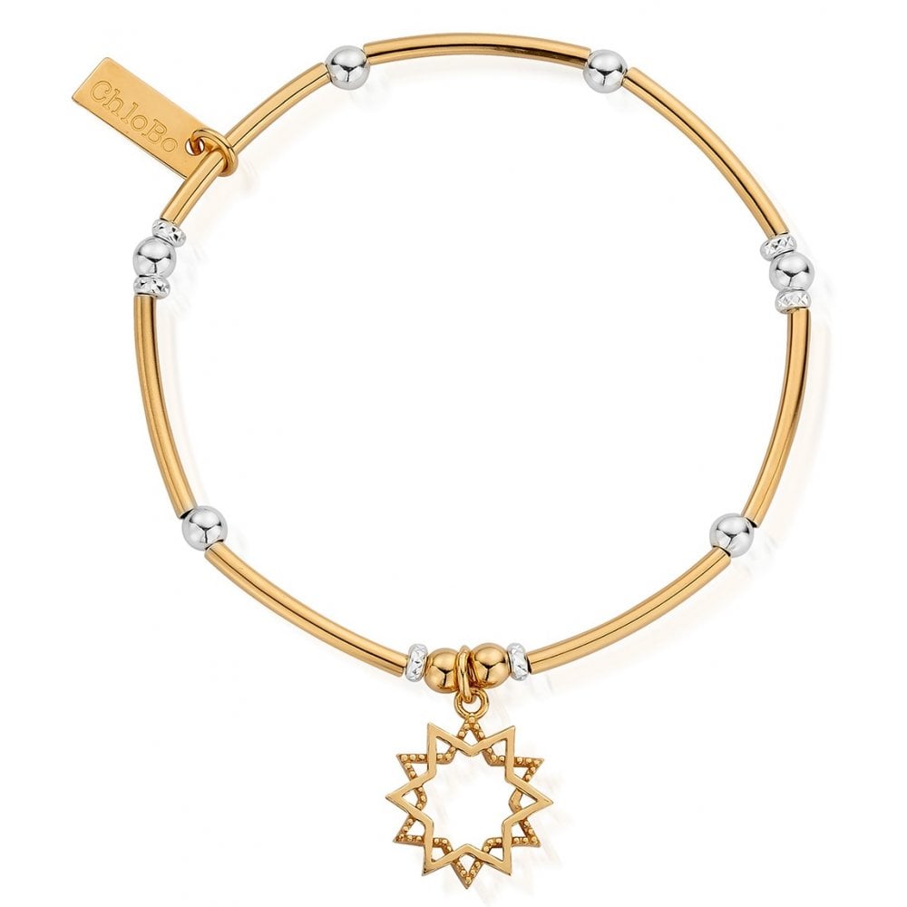 Inner Spirit Gold & Silver Wishful Soul Star Bracelet