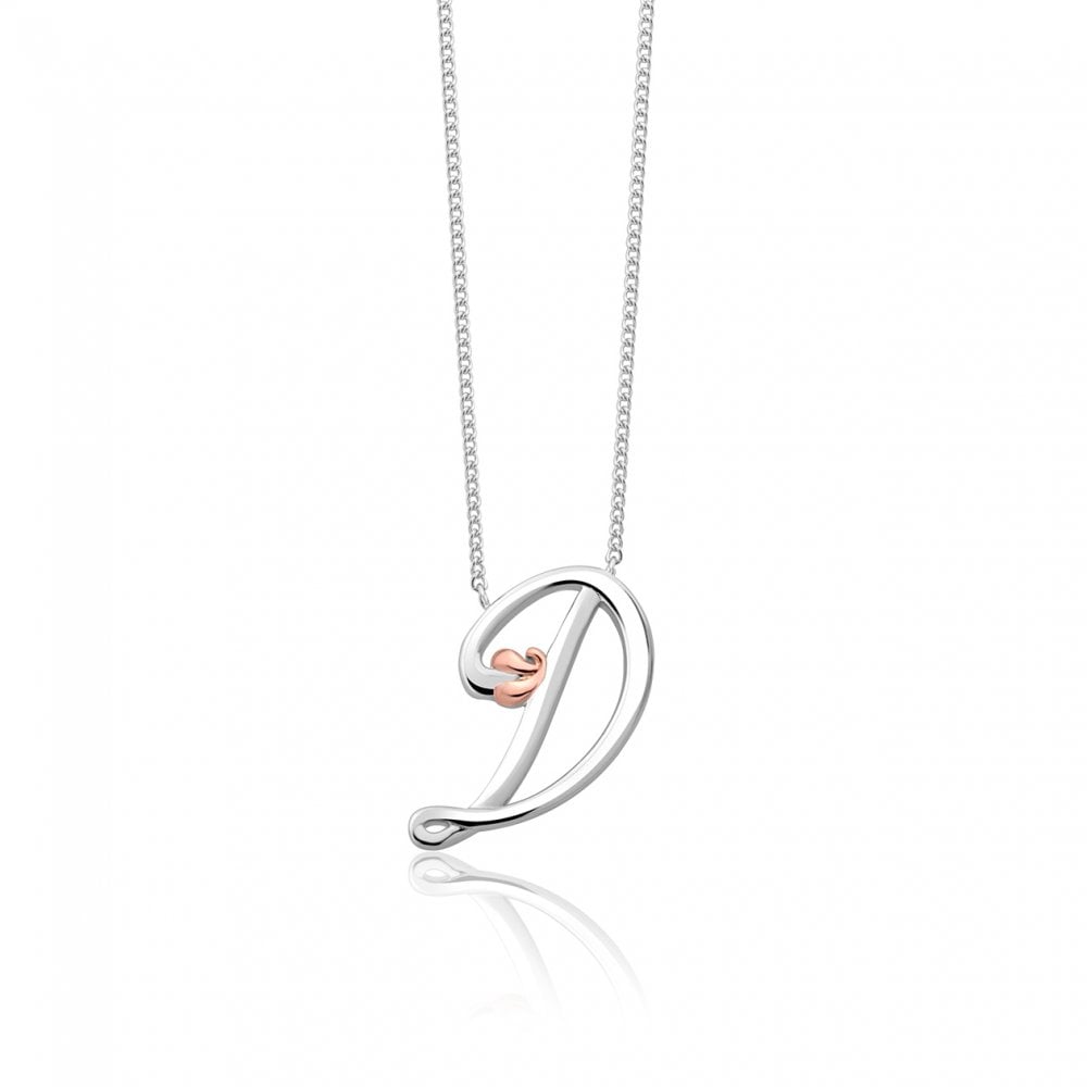Tree of Life Initials Necklace - Letter D