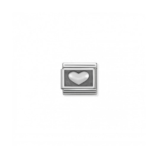 Classic Silver Heart Link