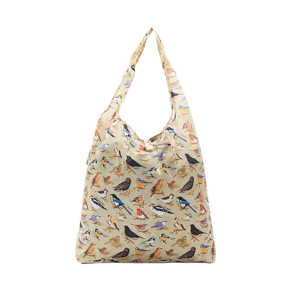 Green Wild Birds Shopper
