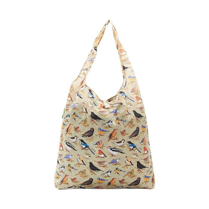 Green Wild Birds Shopper