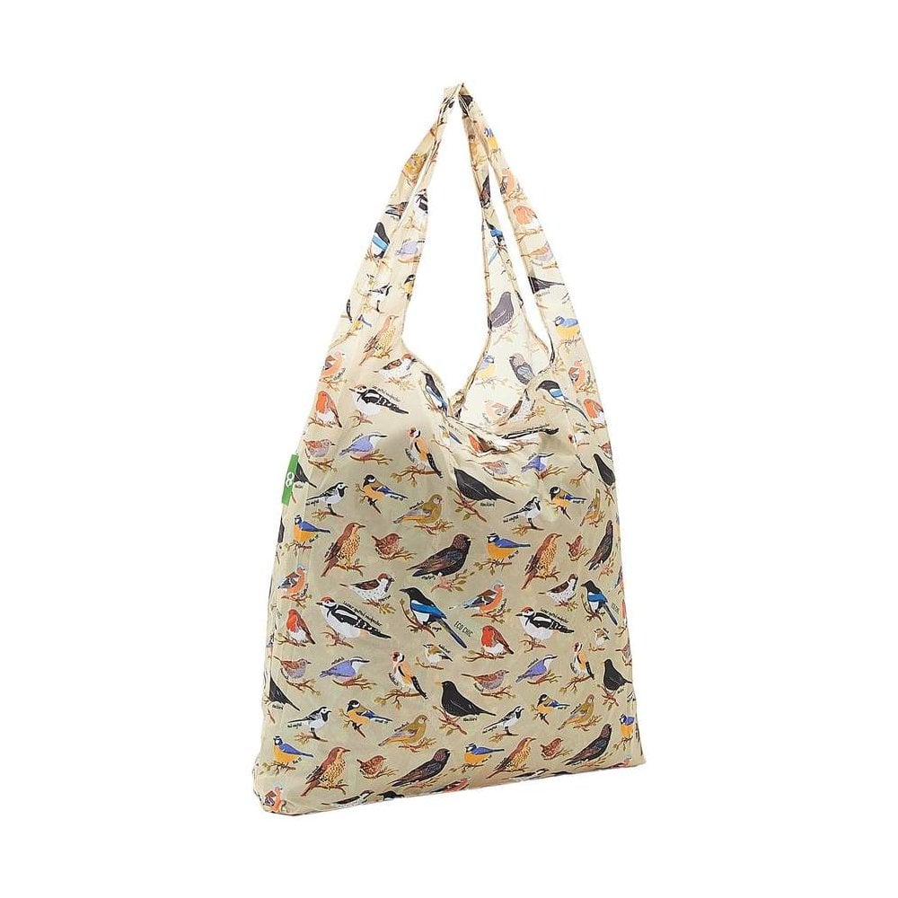 Green Wild Birds Shopper