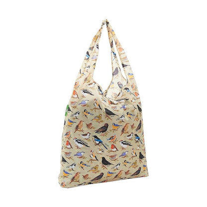 Green Wild Birds Shopper