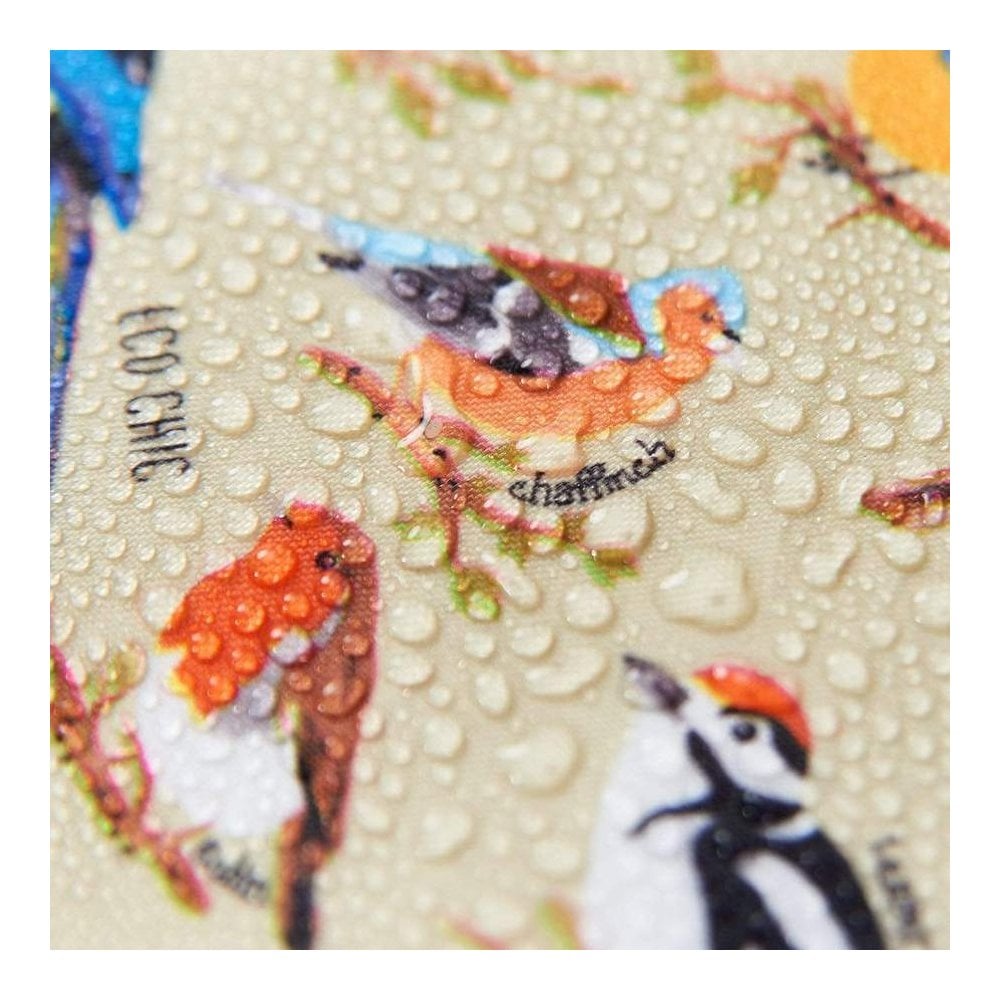 Green Wild Birds Shopper
