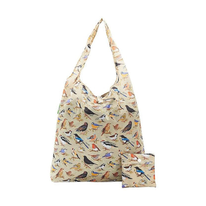 Green Wild Birds Shopper