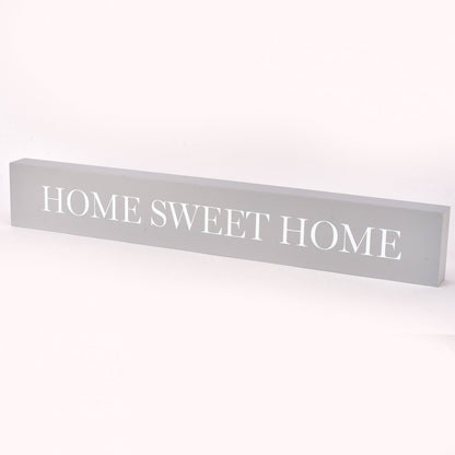 Moments 'Home Sweet Home' Mantel Plaque 48cm