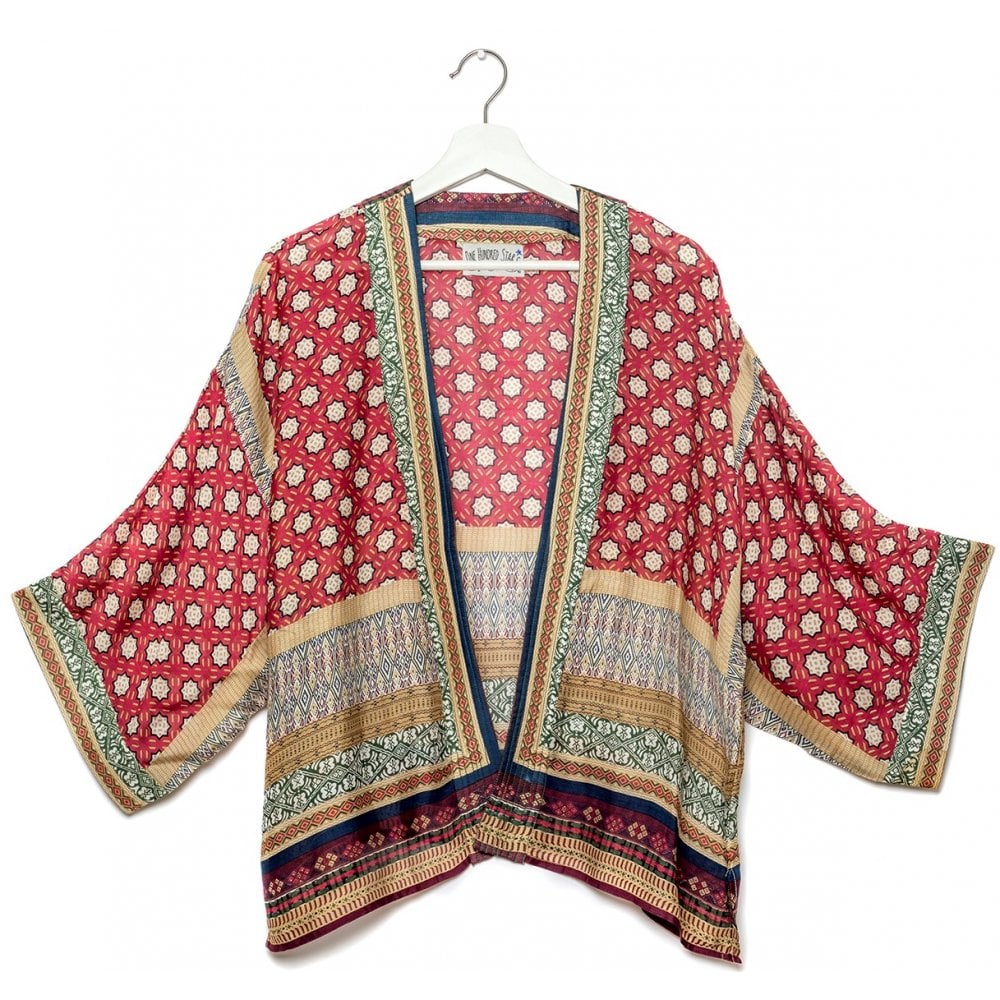 Moorish Burgundy Kimono